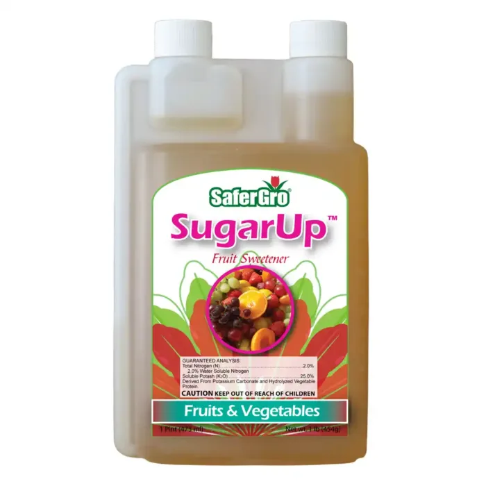 Sugar Up 2-0-25 fruit sweetener fertilizer