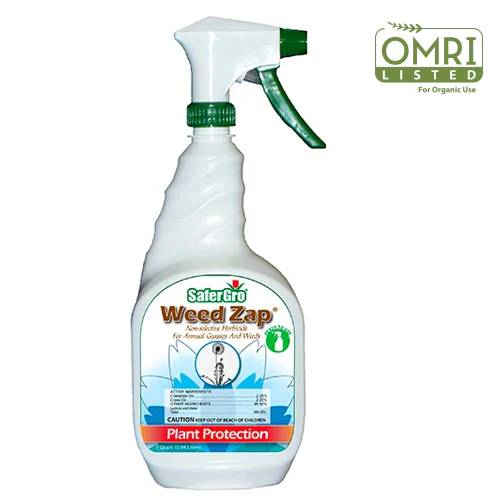 Weed Zap organic herbicide with essential oils