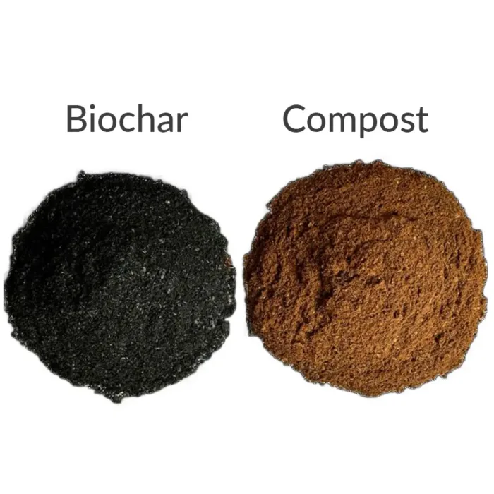 TerraTonic Biochar and compost