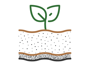 Adding a layer of TerraTonic Biochar