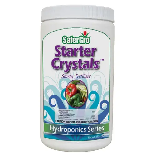 Starter Crystals starter fertilizer with balanced nutrients for young plants
