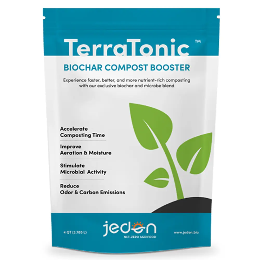 TerraTonic Biochar Compost Booster 4QT bag