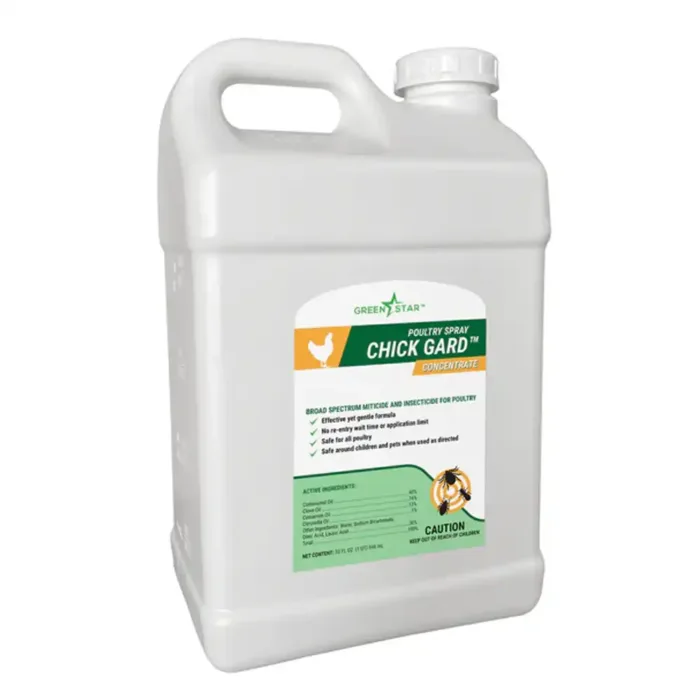 Chick Gard poultry insect spray concentrate 2.5 gallon