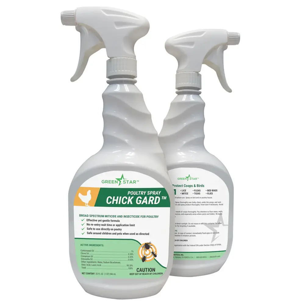 Chick Gard natural insecticide & miticide for poultry birds